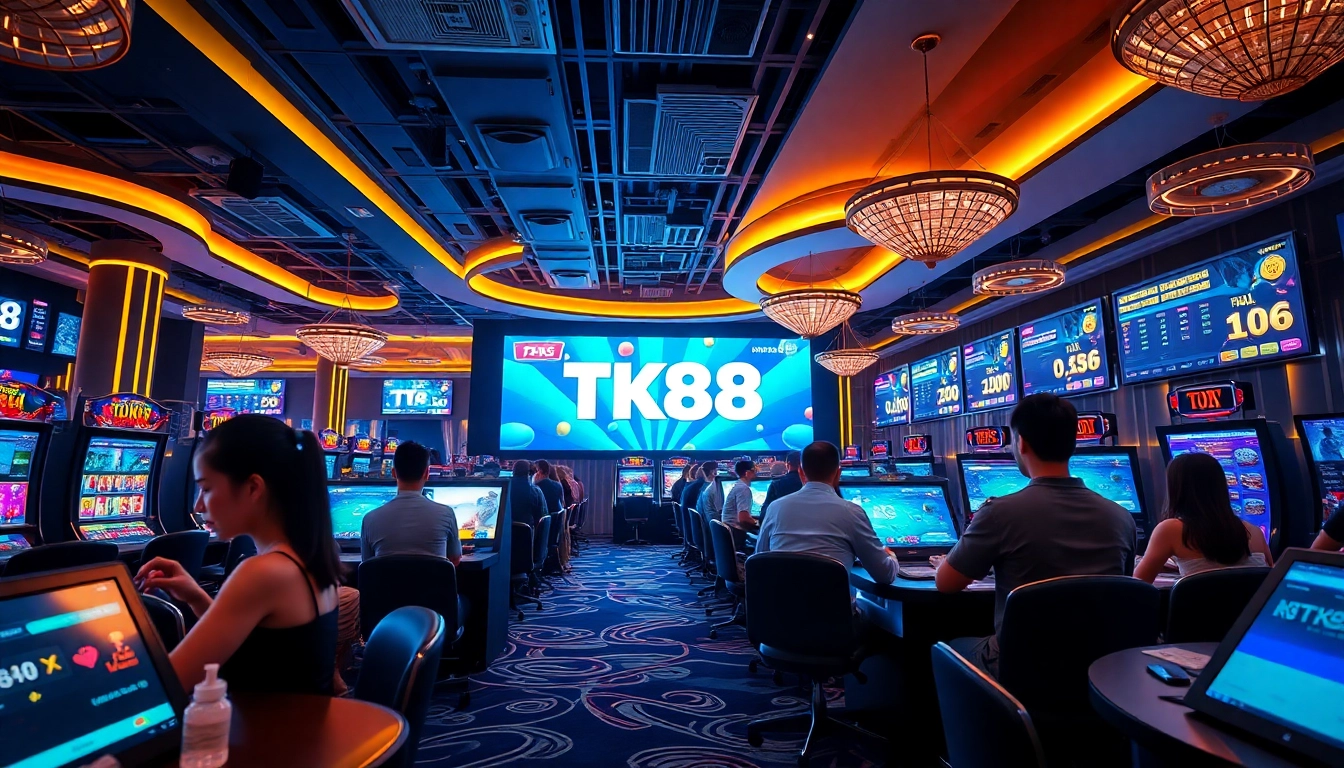 Engaging players at tk88win.live enjoy various online casino games in a vibrant, trustworthy atmosphere.