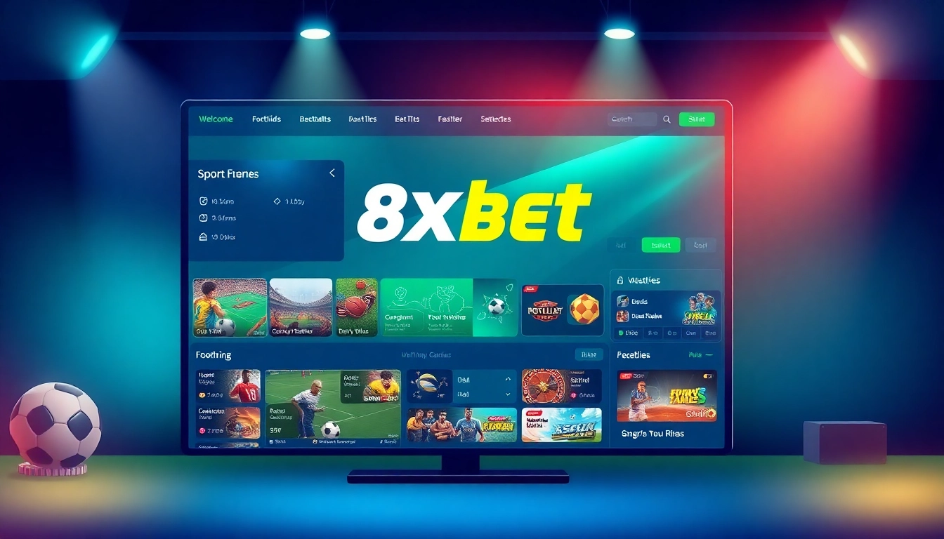 Explore the user-friendly interface of 8xbet.com.se featuring vibrant betting options and promotions.