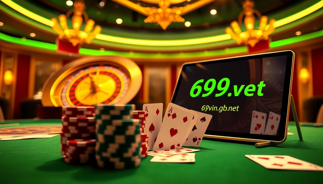 Engage in thrilling gambling at 69vn.gb.net with vibrant poker tables and spinning roulette.
